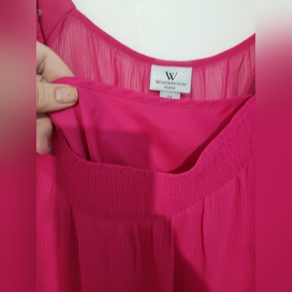 ladies summer flowy top 2x - Picture 11 of 11